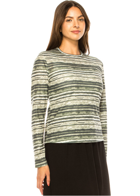 Emerald Haze Long-Sleeve Tee