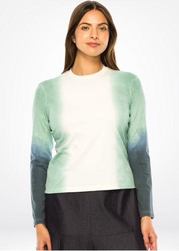 Mint Breeze Gradient Tee