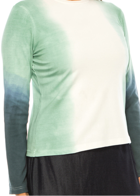 Mint Breeze Gradient Tee
