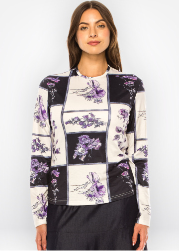 Purple Petal Soft Tee