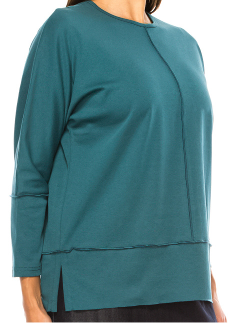 Teal Tranquility Long Sleeve Tee