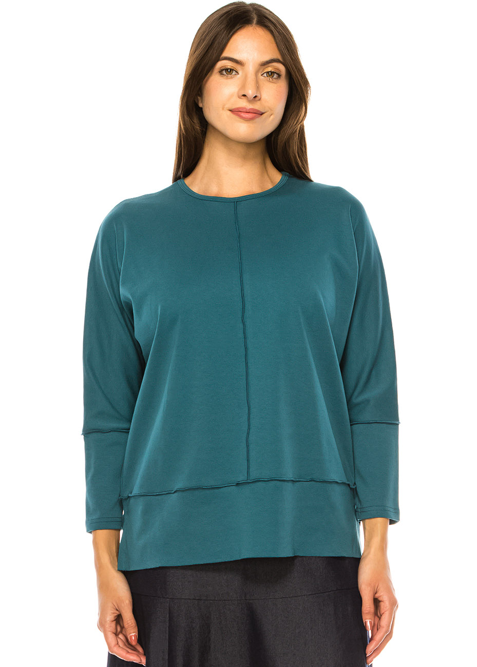 Teal Tranquility Long Sleeve Tee