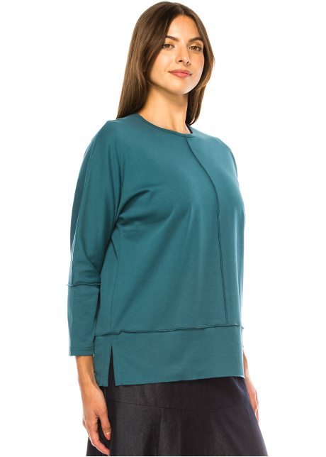 Teal Tranquility Long Sleeve Tee
