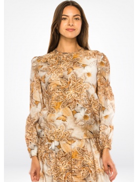 Mosaic Charm Soft Top | Modest Women Clothing - YAL New York