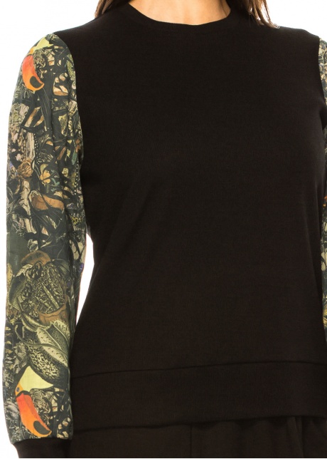 Enchanted Forest Sleeve Detail Top