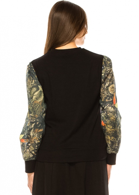 Enchanted Forest Sleeve Detail Top