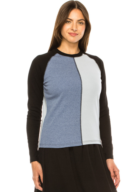 Cerulean Hues Casual Tee