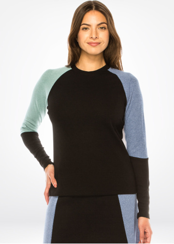 Colorblock Calmness Top