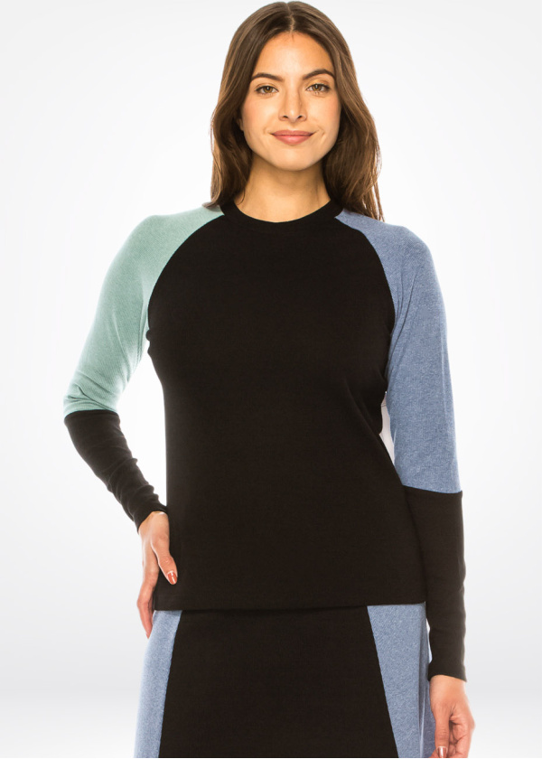 Colorblock Calmness Top