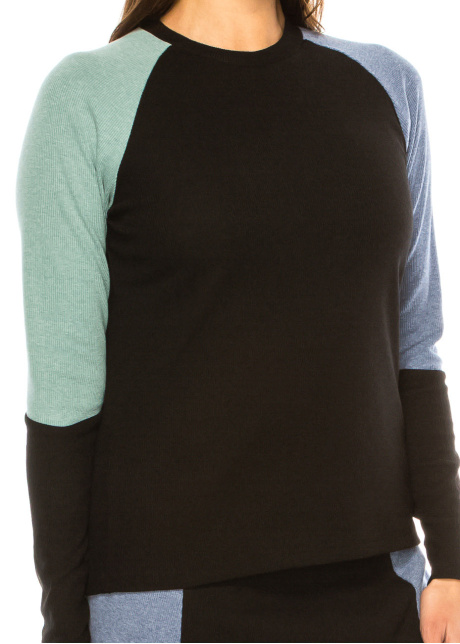 Colorblock Calmness Top