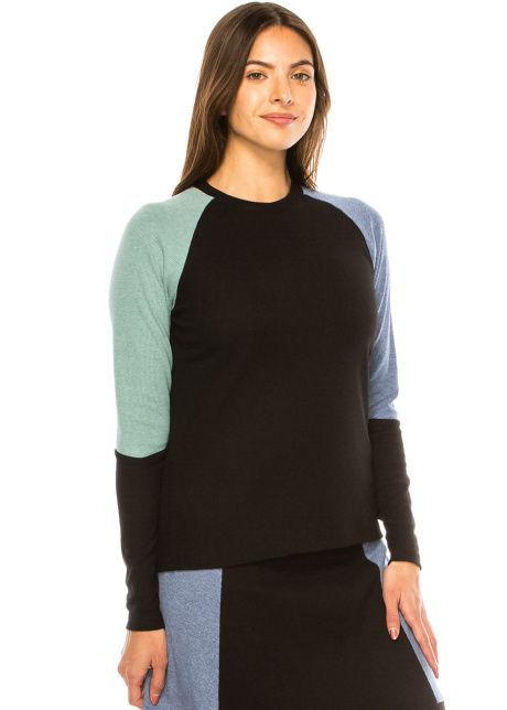 Colorblock Calmness Top
