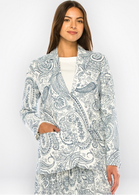 Majestic Blue Swirl Jacket