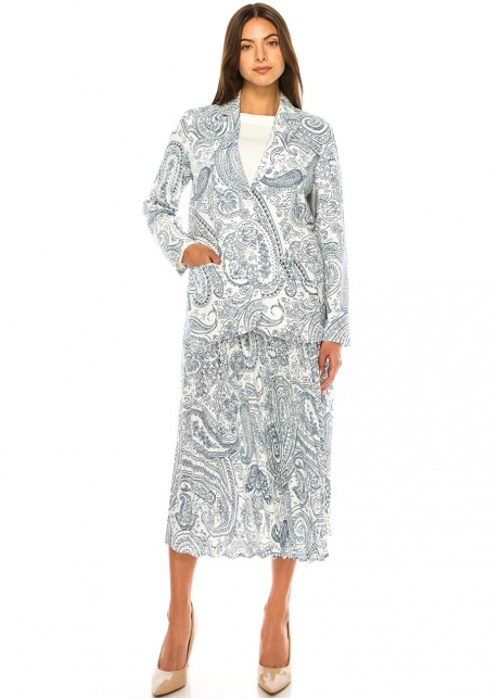 Majestic Blue Swirl Jacket