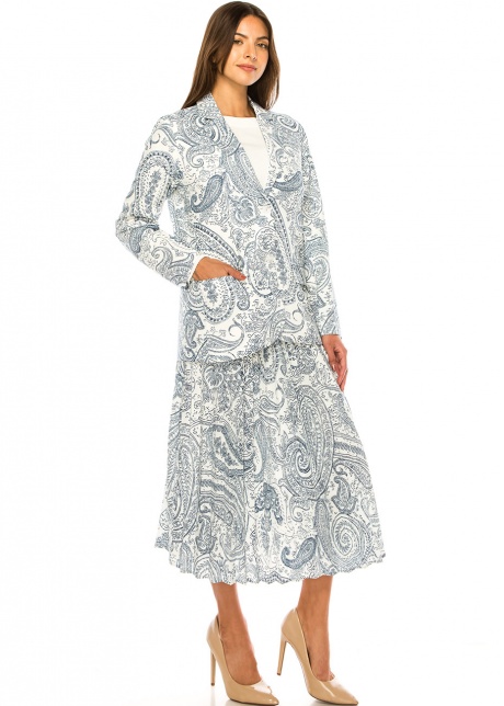 Majestic Blue Swirl Jacket
