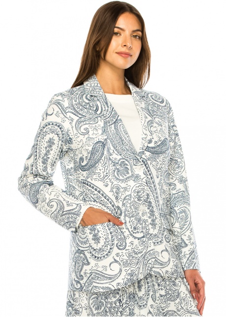 Majestic Blue Swirl Jacket