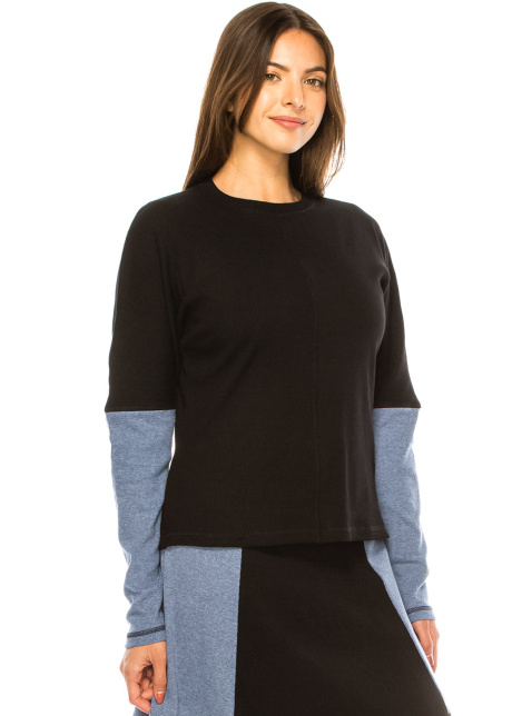 Nocturnal Hues Duo-Tone Top