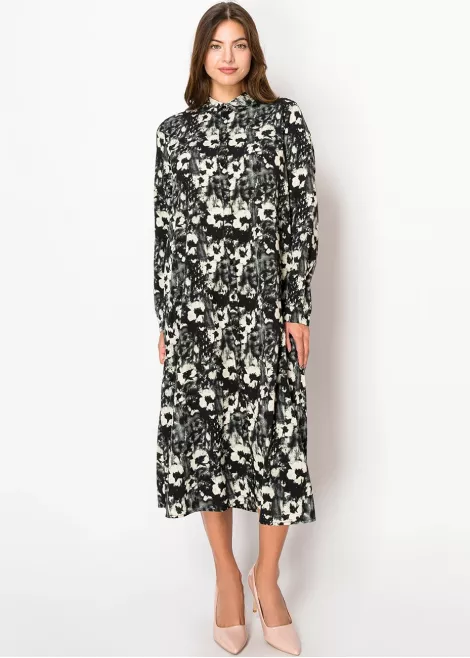 Shadow Bloom Long-Sleeve Dress Shadow Bloom Long-Sleeve Dress