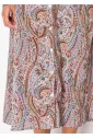 Amber & Rose Paisley Belted Shirt Dress