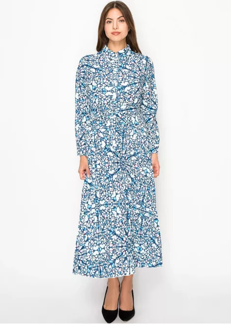 Sapphire Mosaic Modest Dress Sapphire Mosaic Modest Dress