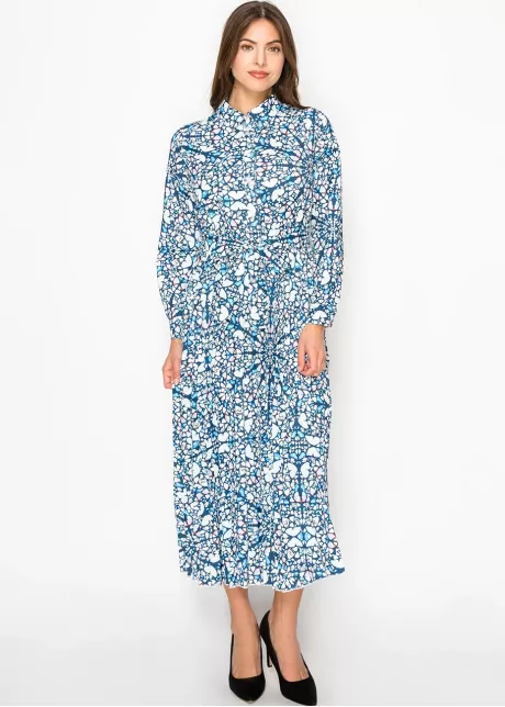 Sapphire Mosaic Modest Dress