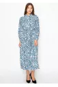 Sapphire Mosaic Modest Dress