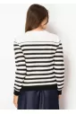 Classic Black & White Stripe Sweater