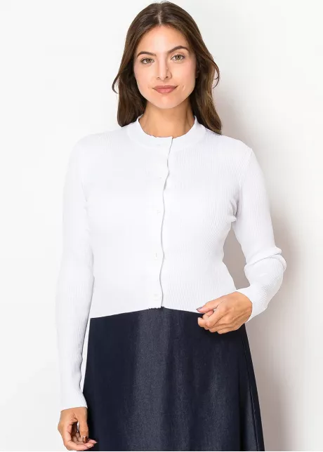 Cloud Soft Ribbed Cardigan