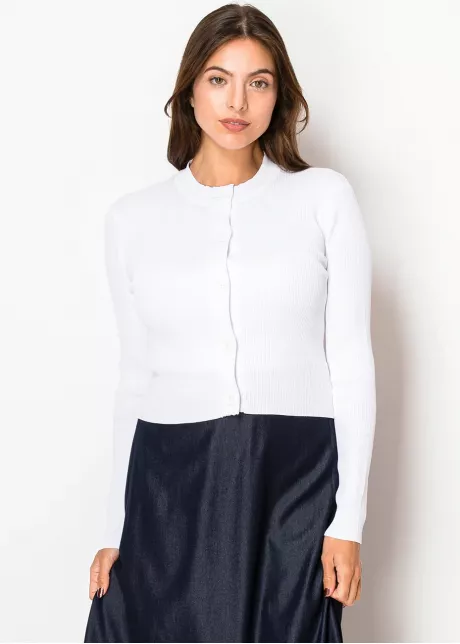 Cloud Soft Ribbed Cardigan