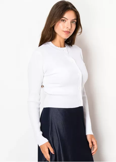 Cloud Soft Ribbed Cardigan
