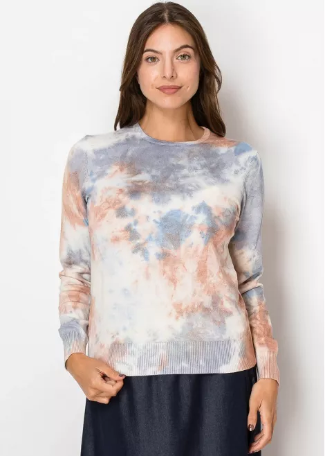 Sunset Hues Tie-Dye Sweater Sunset Hues Tie-Dye Sweater