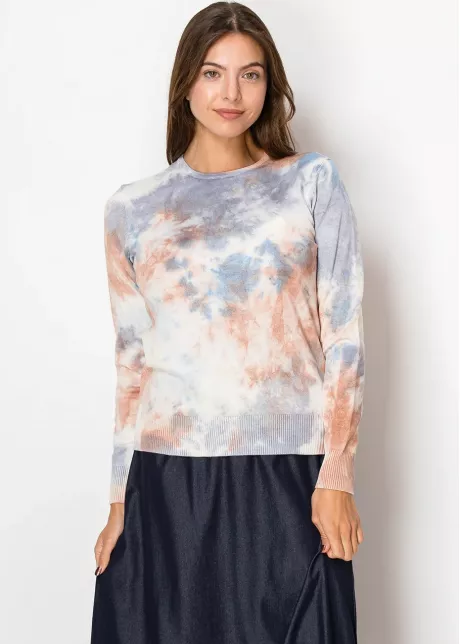 Sunset Hues Tie-Dye Sweater