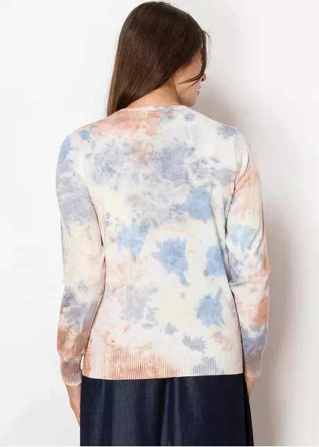 Sunset Hues Tie-Dye Sweater