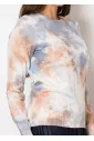 Sunset Hues Tie-Dye Sweater