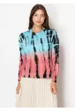 Pastel Tie-Dye Knit Pullover