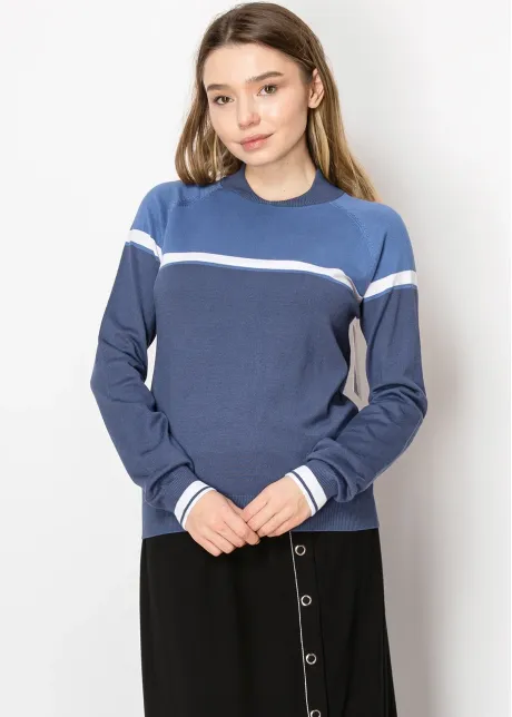 Midnight Sky Striped Sweater