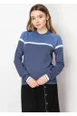 Midnight Sky Striped Sweater