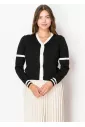 Black & White Harmony Cardigan