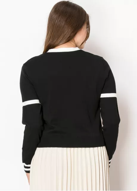 Black & White Harmony Cardigan