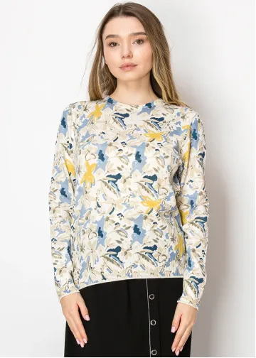 Whispering Meadow Bloom Sweater