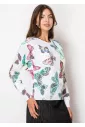 White Whisper Butterfly Sweater