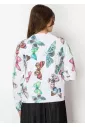 White Whisper Butterfly Sweater