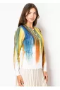 Painted Horizon Buttoned Cardigan