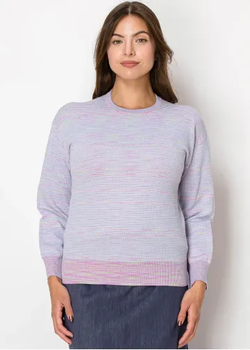 Light Purple Horizon Sweater