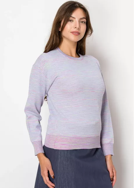 Light Purple Horizon Sweater