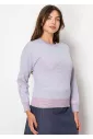 Light Purple Horizon Sweater