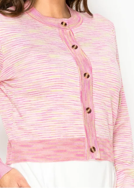 Pastel Sunrise Knit Cardigan