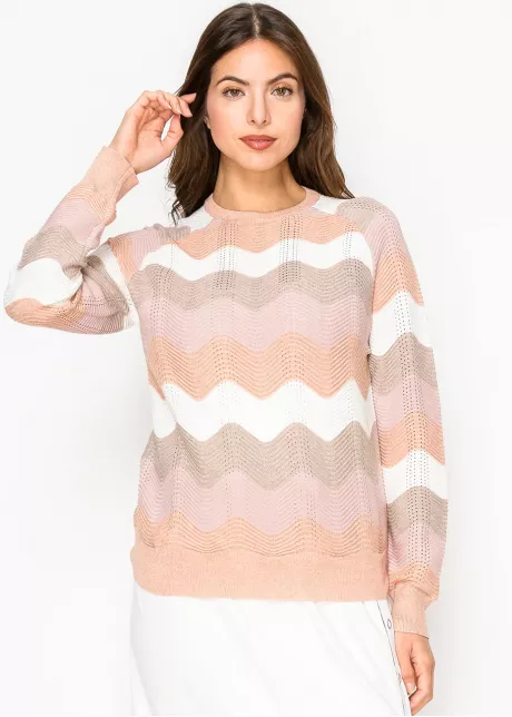 Warm Breeze Open-Knit Sweater