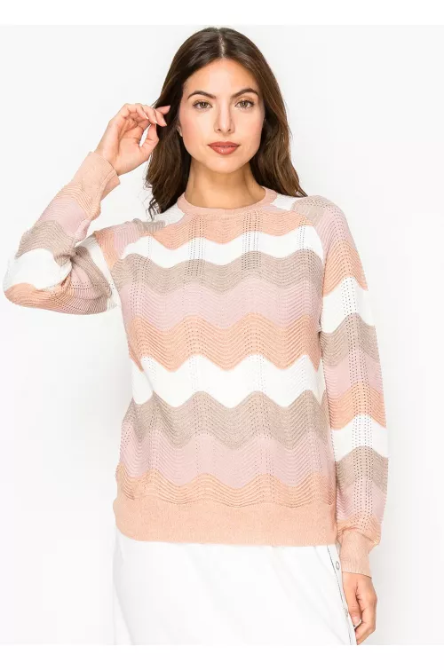 Warm Breeze Open-Knit Sweater