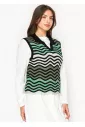 Mint Green Wave Knit Vest