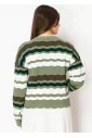 Olive Ridge Knit Sweater